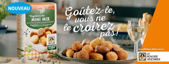 C’est fantastix ! Oui, c’est sans viande, c’est Mini Mix !